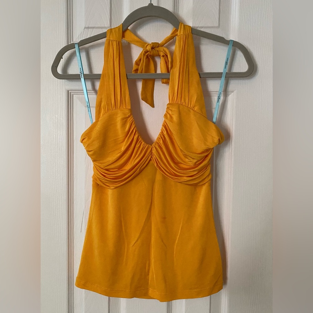 MARCIANO yellow women’s top x-small